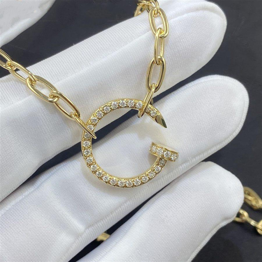 [Love Lucky]JUSTE NECKLACE FULL DIAMONDS