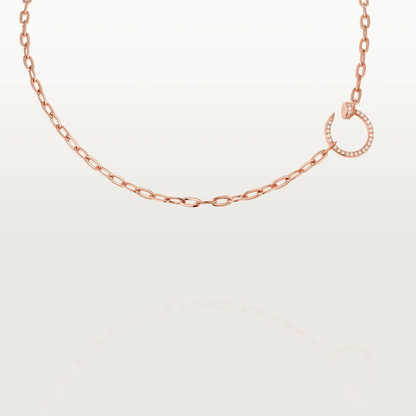 [Love Lucky]JUSTE NECKLACE FULL DIAMONDS