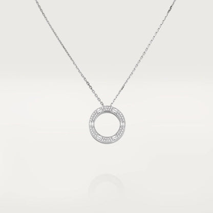 [Love Lucky] LIEBESHALSKETTE VERSTELLBAR SILBER