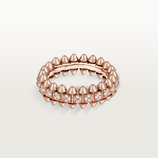 [Love Lucky]CLASH 6.4MM SMALL FULL DIAMOND RING