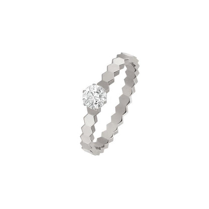 [Love Lucky]BEE LOVE RING SILVER 1 DIAMOND