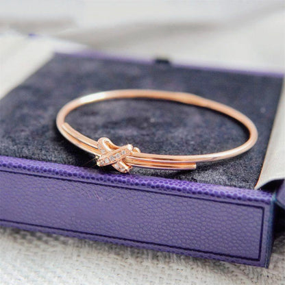 [Love Lucky]JEUX DE ARMBAND ROTGOLD DIAMANTEN