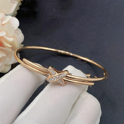 [Love Lucky]JEUX DE ARMBAND ROTGOLD DIAMANTEN