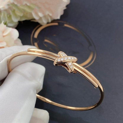 [Love Lucky]JEUX DE ARMBAND ROTGOLD DIAMANTEN