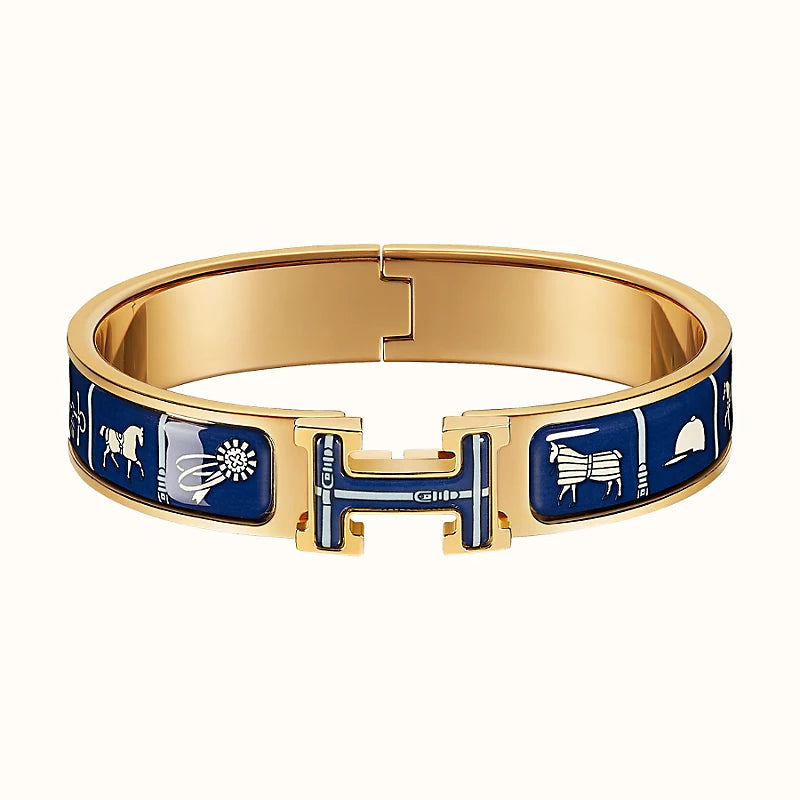 [Love Lucky]H BRACCIALE DARK BLUE COUVERTURES
