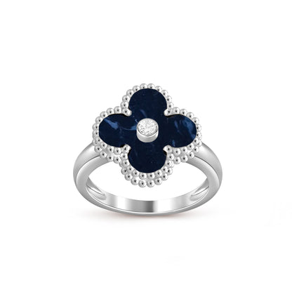 [Love Lucky]CLOVER SILVER DIOMND RING COLLECTION