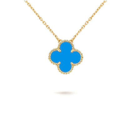 [Love Lucky]CLOVER 15MM SINGLE FLOWER NECKLACE COLLECTION