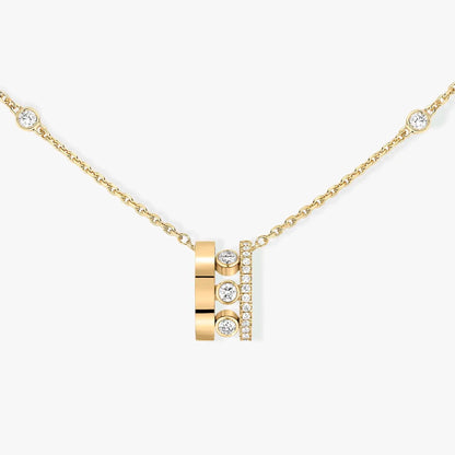 [Love Lucky] COLLAR CON COLGANTE CHAIN MOVE ROMANE