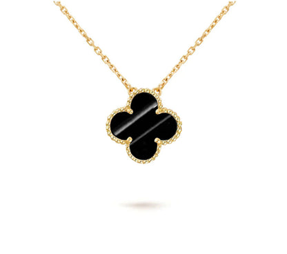 [Love Lucky]CLOVER 15MM SINGLE FLOWER NECKLACE COLLECTION
