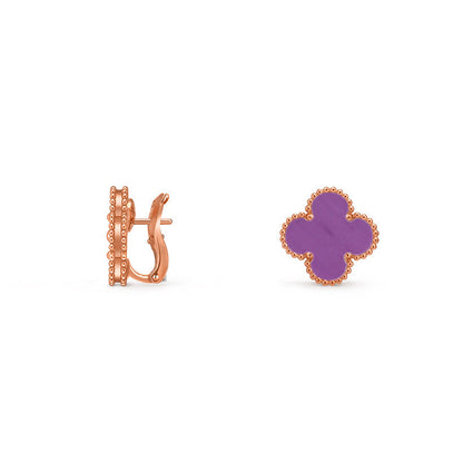 [Love Lucky]CLOVER 15MM MOP EARRINGS COLLECTION