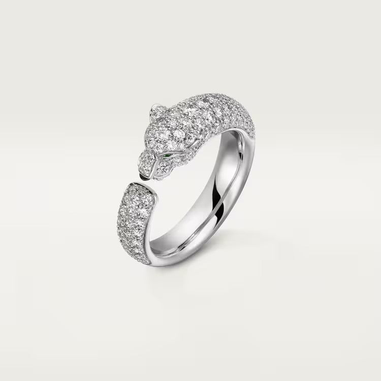 [Love Lucky]PANTHERE FULL DIAMOND SMALL RING
