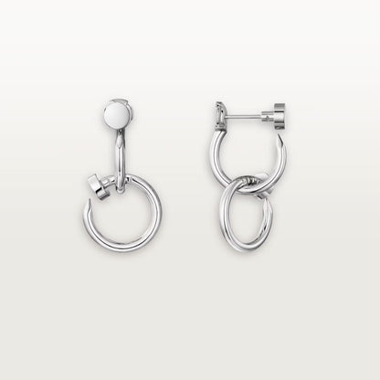 [Love Lucky]JUSTE NO DIAMOND DOUBLE EARRINGS