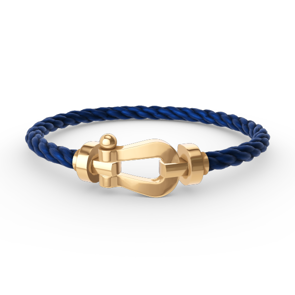 [LoveLucky]Force Horseshoe & Clover 5 Motifs Bracelet Stack Set