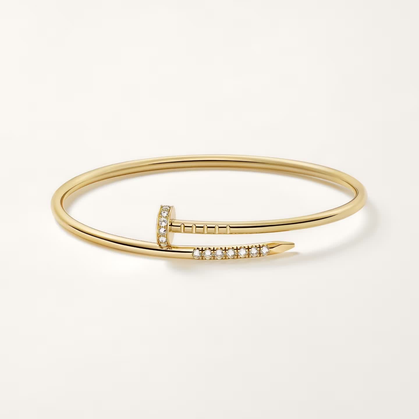 [Love Lucky]JUSTE BRACELET 2.5MM DIAMONDS NEW