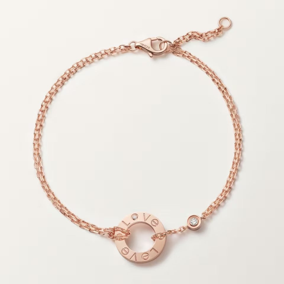 [Love Lucky]LOVE BRACELET 2 DIAMOND