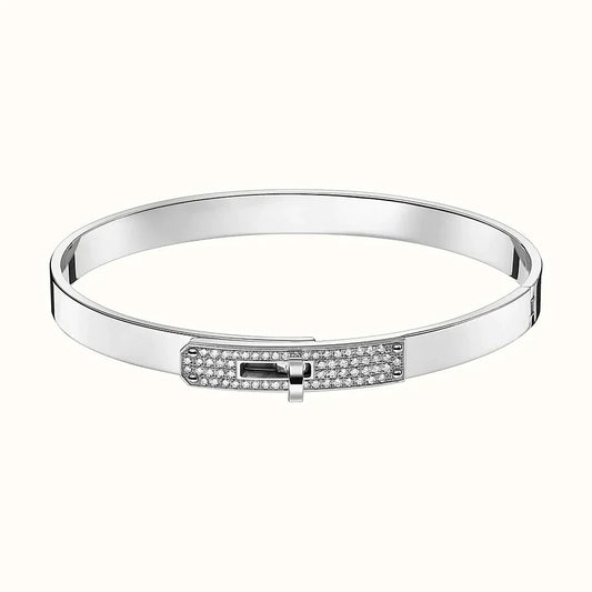 [Love Lucky]KELLY SILVER DIAMOND BRACELET