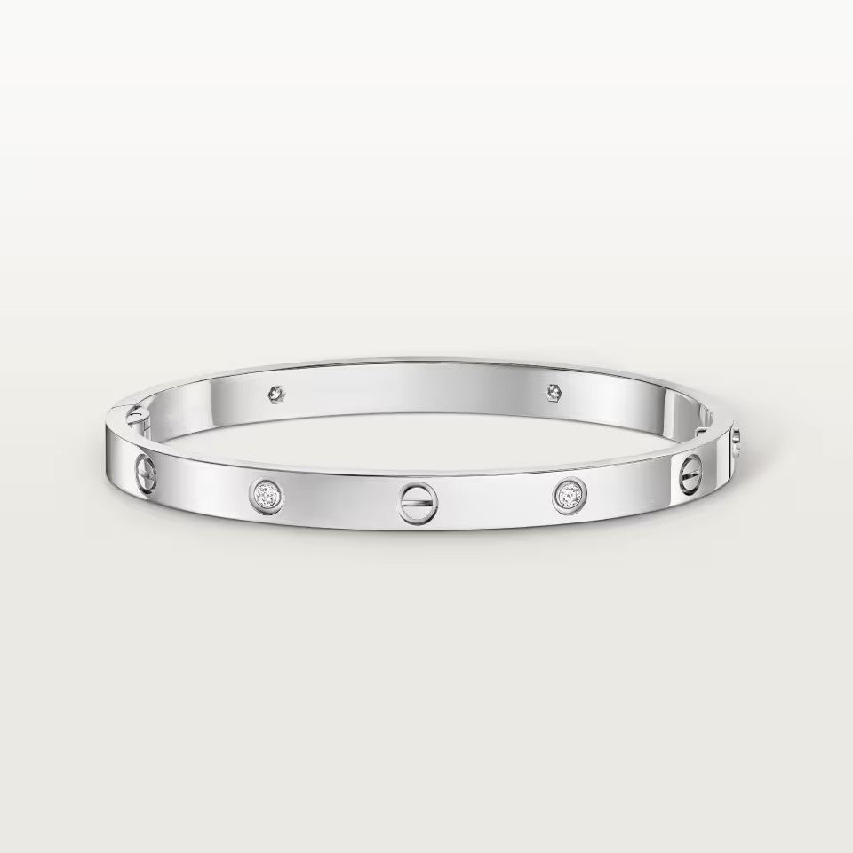 [Love Lucky]LOVE BRACELET 4.8MM 4 DIAMONDS