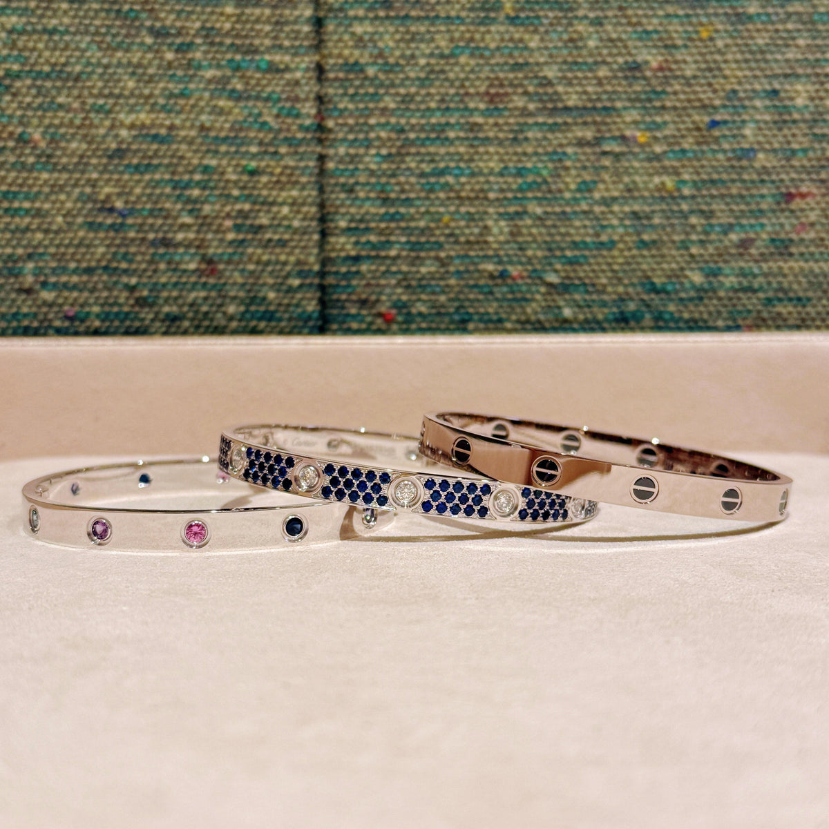 [Love Lucky]2026 BRACCIALE RAINBOW LOVE 6,1MM 10 DIAMANTI