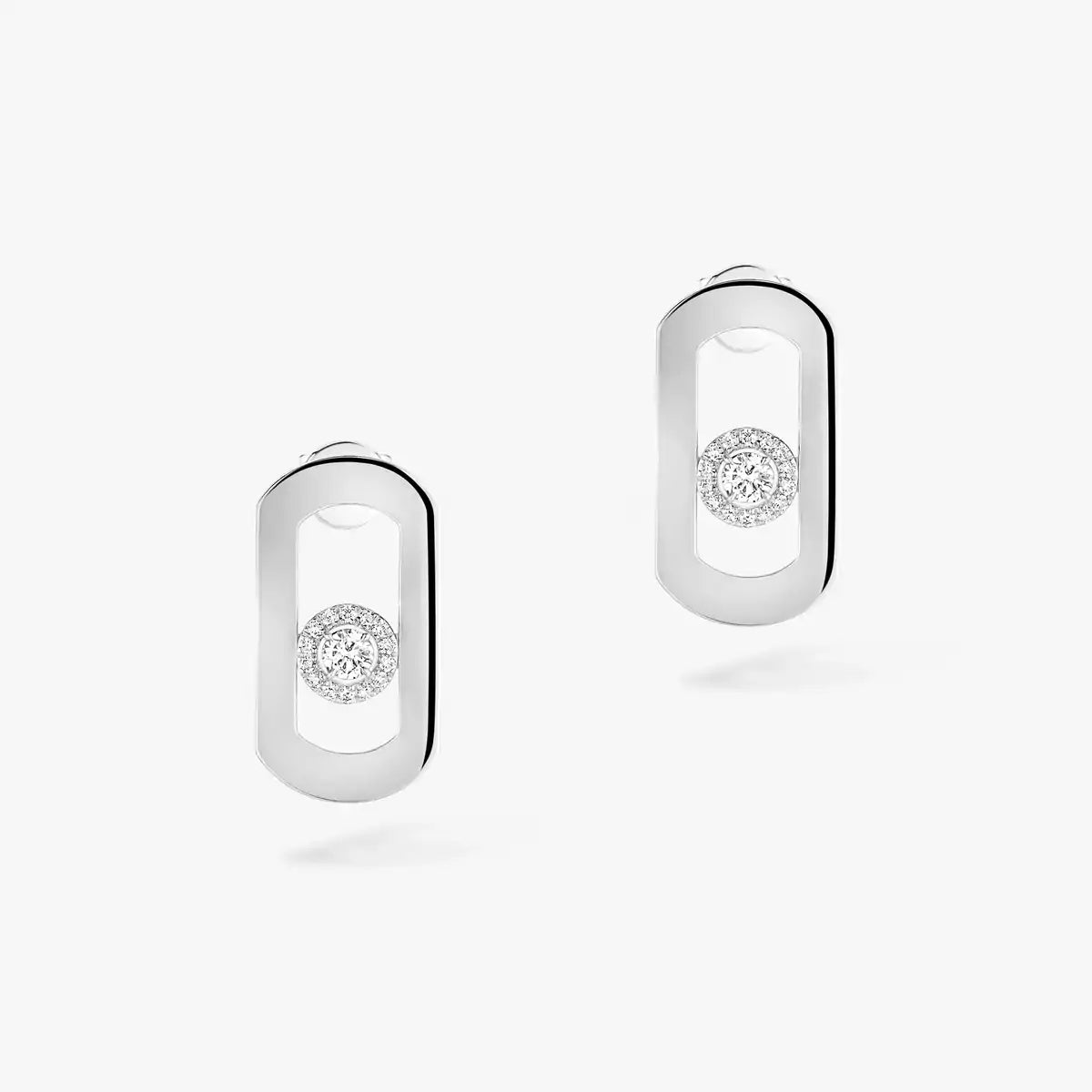 [Love Lucky]So Move Diamond Earrings in Yellow Gold