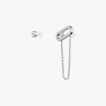 [Love Lucky]Move Uno Diamond Earrings