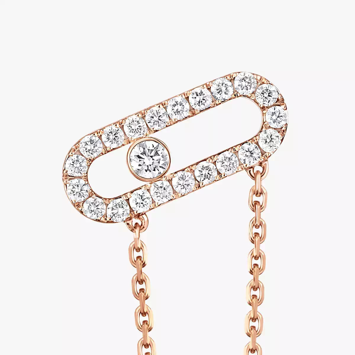 [Love Lucky]Move Uno Diamond Earrings