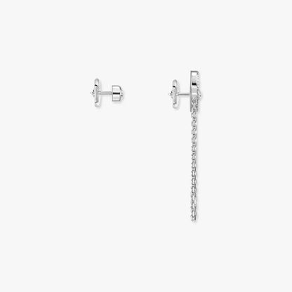 [Love Lucky]Move Uno Diamond Earrings