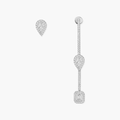 [Love Lucky]Diamond Drop Earrings My Twin