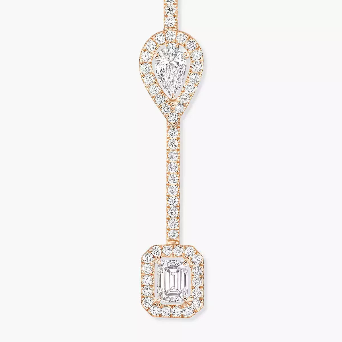 [Love Lucky]Diamond Drop Earrings My Twin