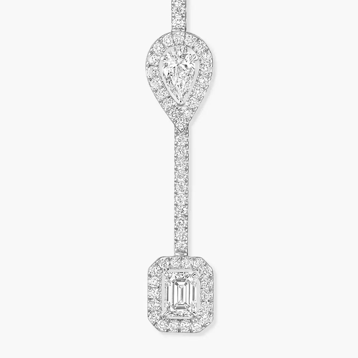[Love Lucky]Diamond Drop Earrings My Twin