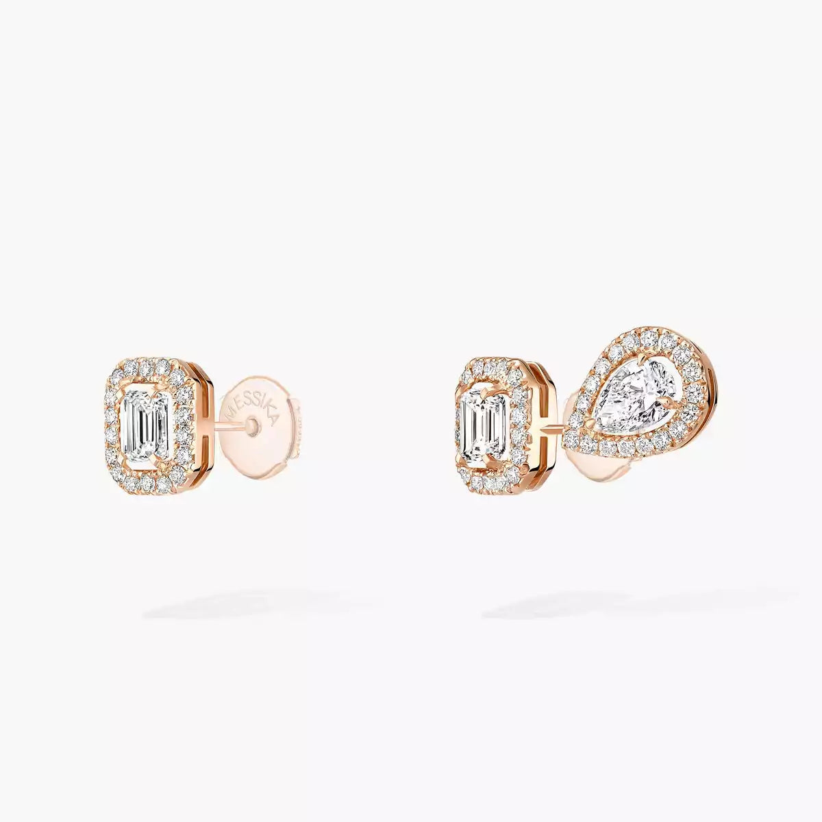 [Love Lucky]Diamond Earrings 0,10ct My Twin 1+2