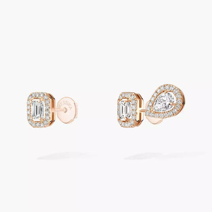 [Love Lucky]Diamond Earrings 0,10ct My Twin 1+2