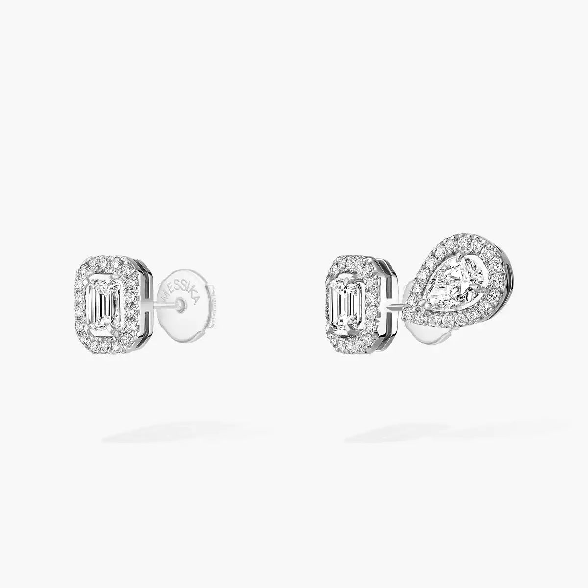 [Love Lucky]Diamond Earrings 0,10ct My Twin 1+2
