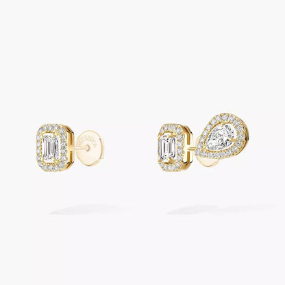 [Love Lucky]Diamond Earrings 0,10ct My Twin 1+2