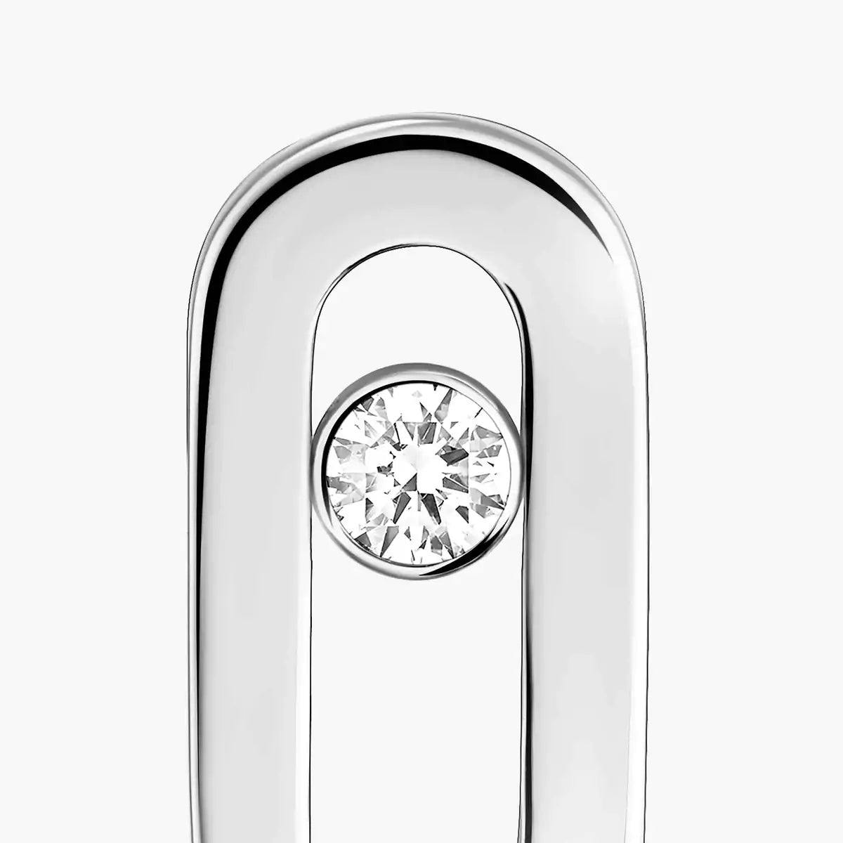[Love Lucky]Move Uno Diamond Stud Earrings