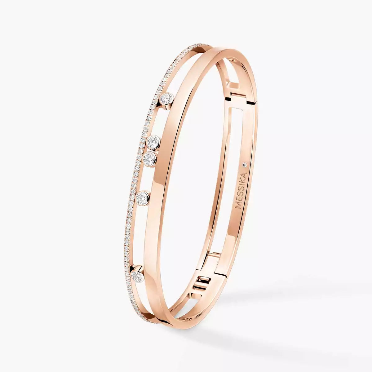 [Love Lucky]Move Romane Diamond Bangle Bracelet