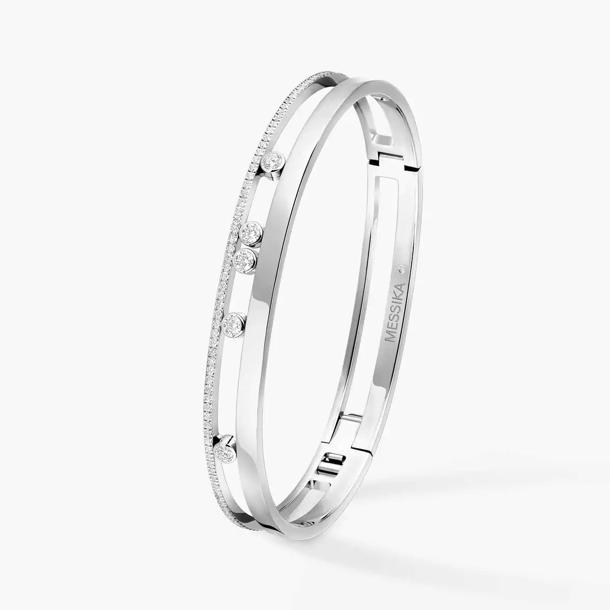 [Love Lucky]Move Romane Diamond Bangle Bracelet