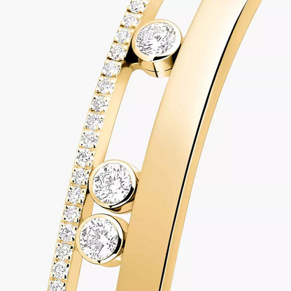 [Love Lucky]Move Romane Diamond Bangle Bracelet
