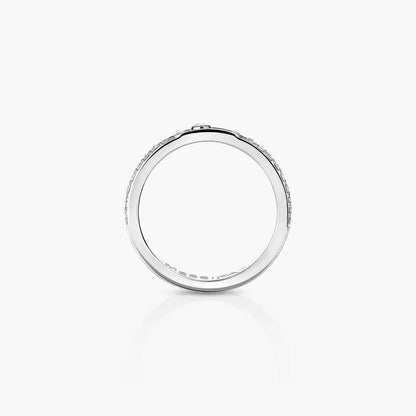 [Love Lucky]Bague de mariage Move Joaillerie pavée diamants