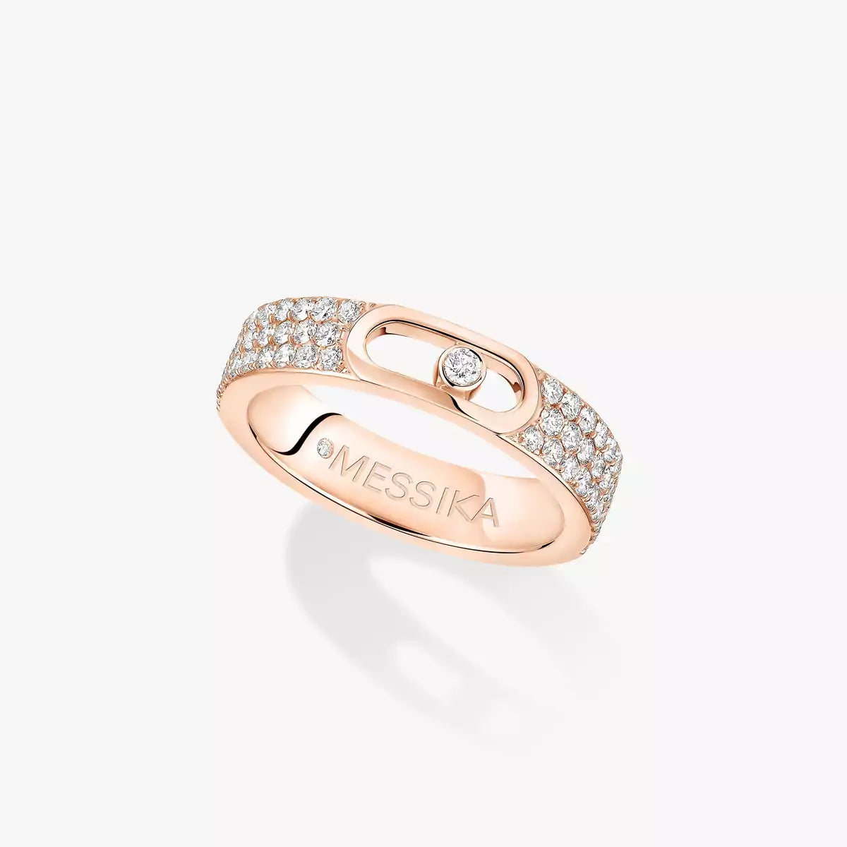 [Love Lucky]Bague de mariage Move Joaillerie pavée diamants