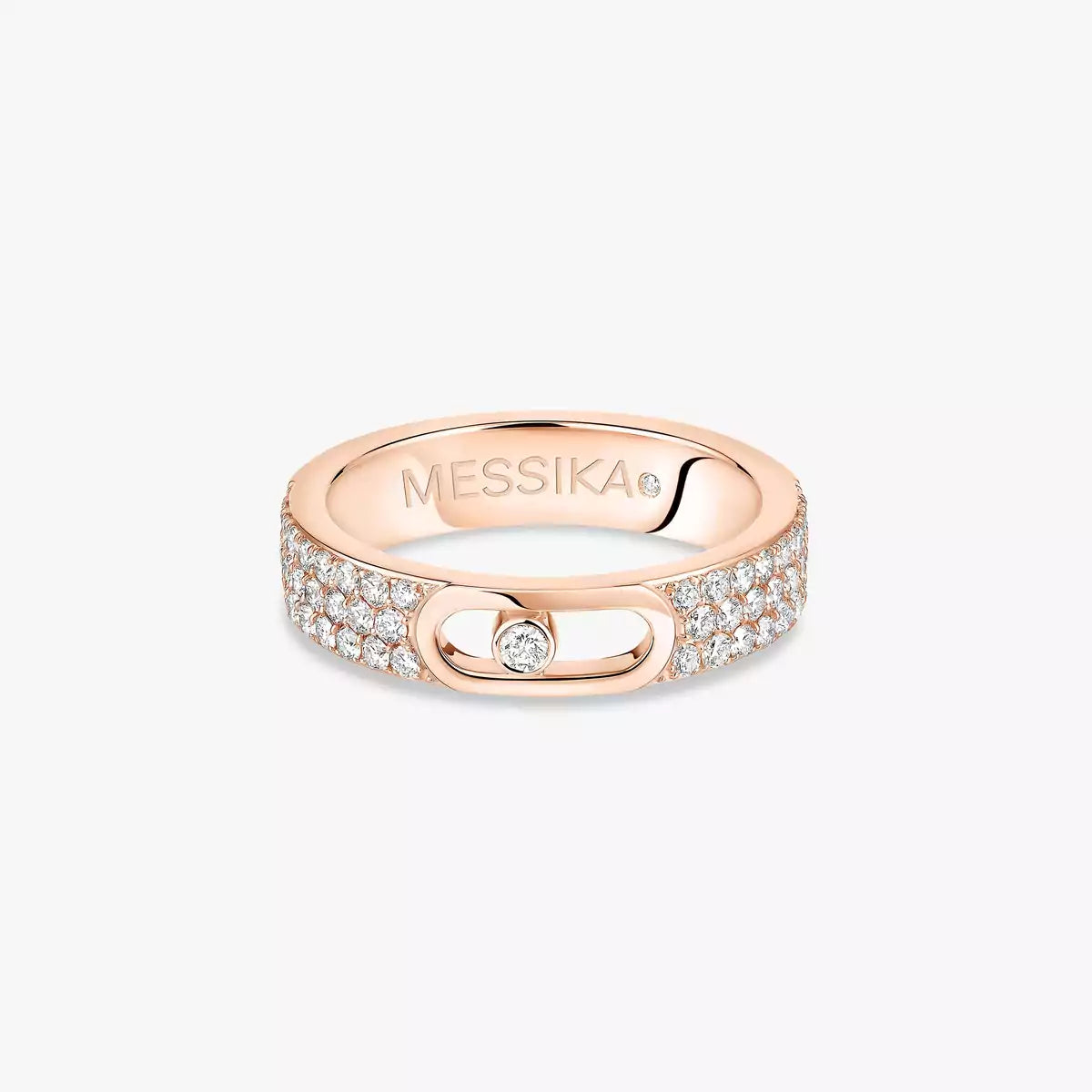 [Love Lucky]Bague de mariage Move Joaillerie pavée diamants
