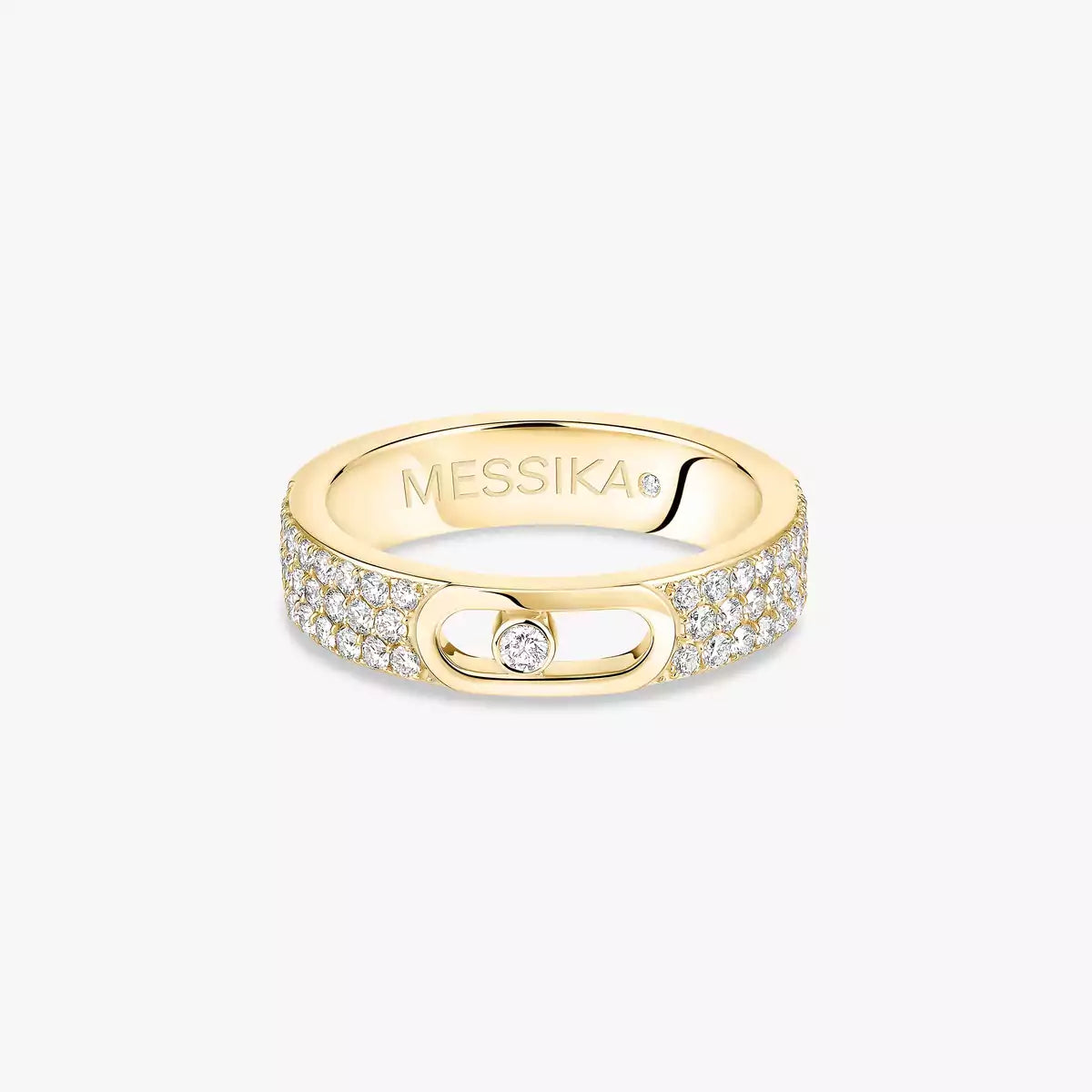 [Love Lucky]Bague de mariage Move Joaillerie pavée diamants