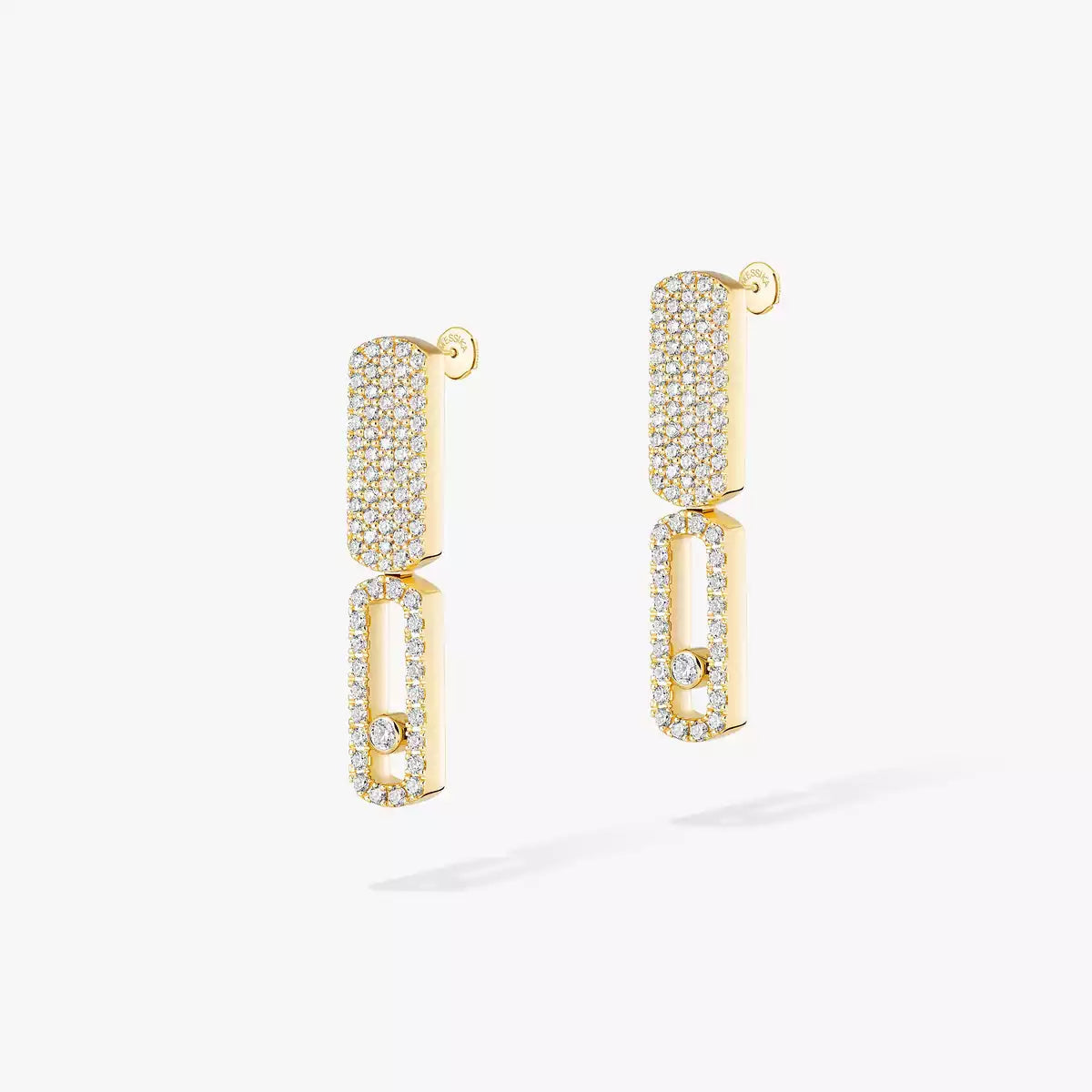 [Love Lucky]Imperial Move SM Diamond Earrings