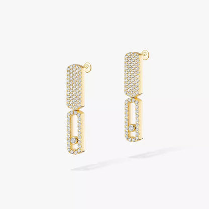 [Love Lucky]Imperial Move SM Diamond Earrings