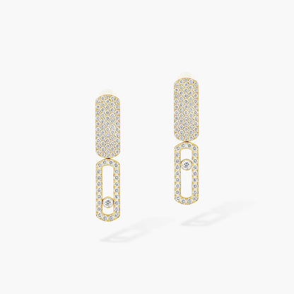 [Love Lucky]Imperial Move SM Diamond Earrings