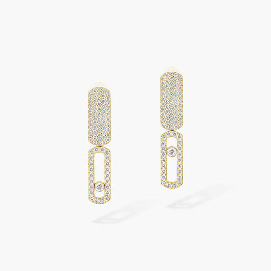 [Love Lucky]Imperial Move SM Diamond Earrings