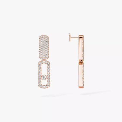 [Love Lucky]Imperial Move SM Diamond Earrings