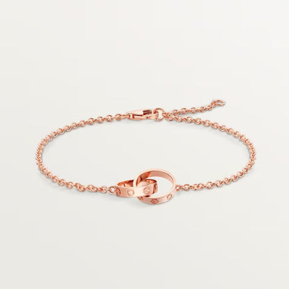 [Love Lucky]LOVE BRACELET DOUBLE RING