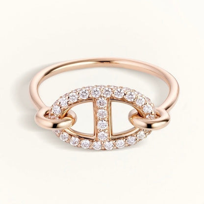 [Love Lucky]RONDE SMALL DIAMOND RING