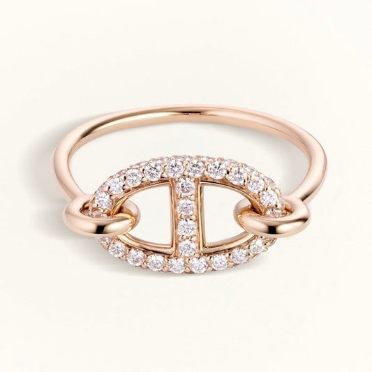 [Love Lucky]RONDE SMALL DIAMOND RING