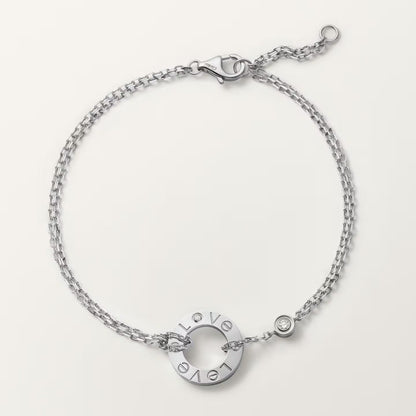 [Love Lucky]LOVE BRACELET 2 DIAMOND